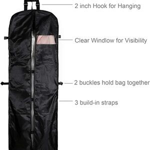 Black Garment Bag (72")